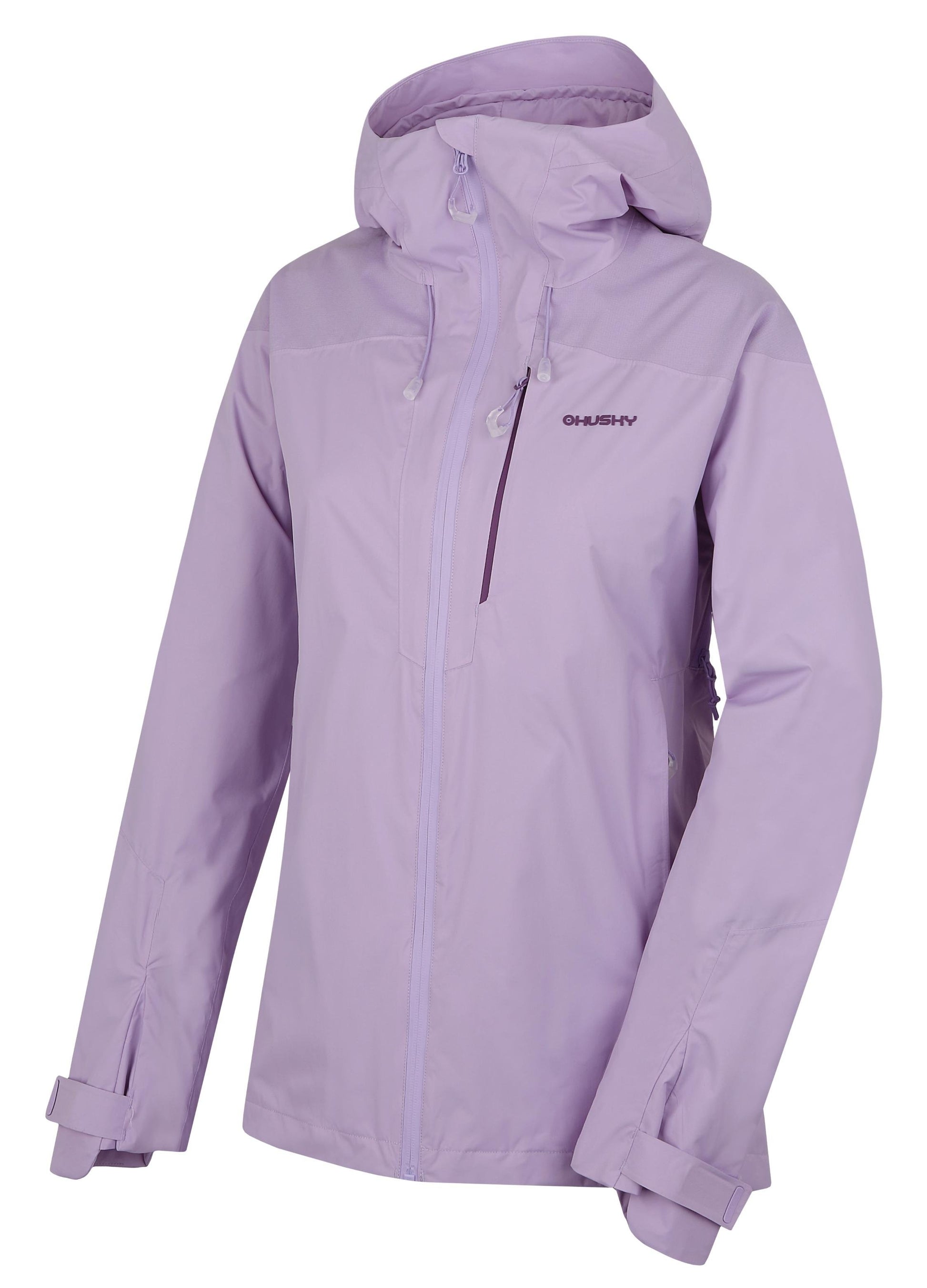 Husky Dámska hardshellová bunda Nicker L light purple, XL