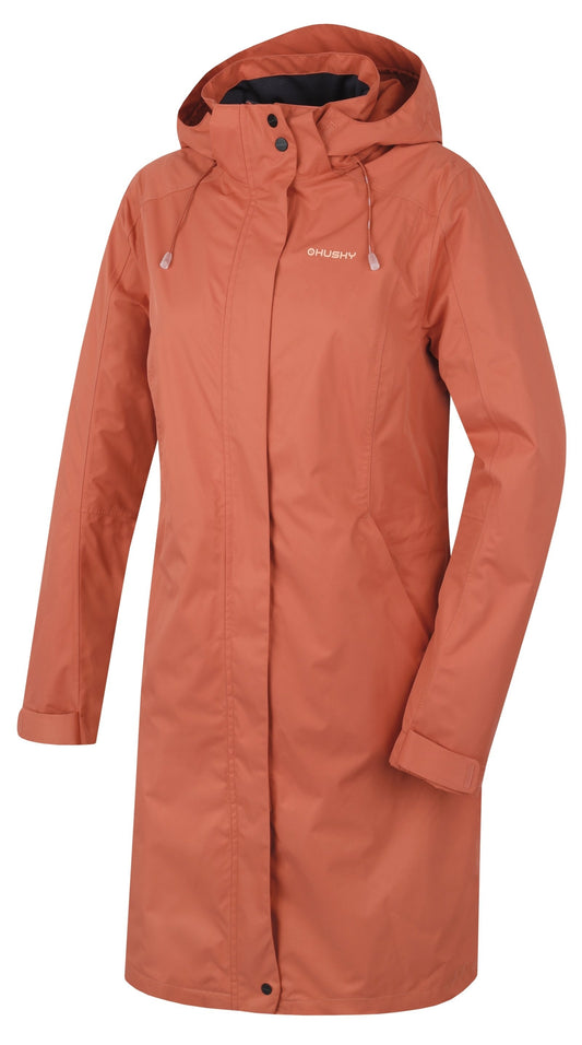 Husky Dámsky hardshell kabát Nut L faded orange, M