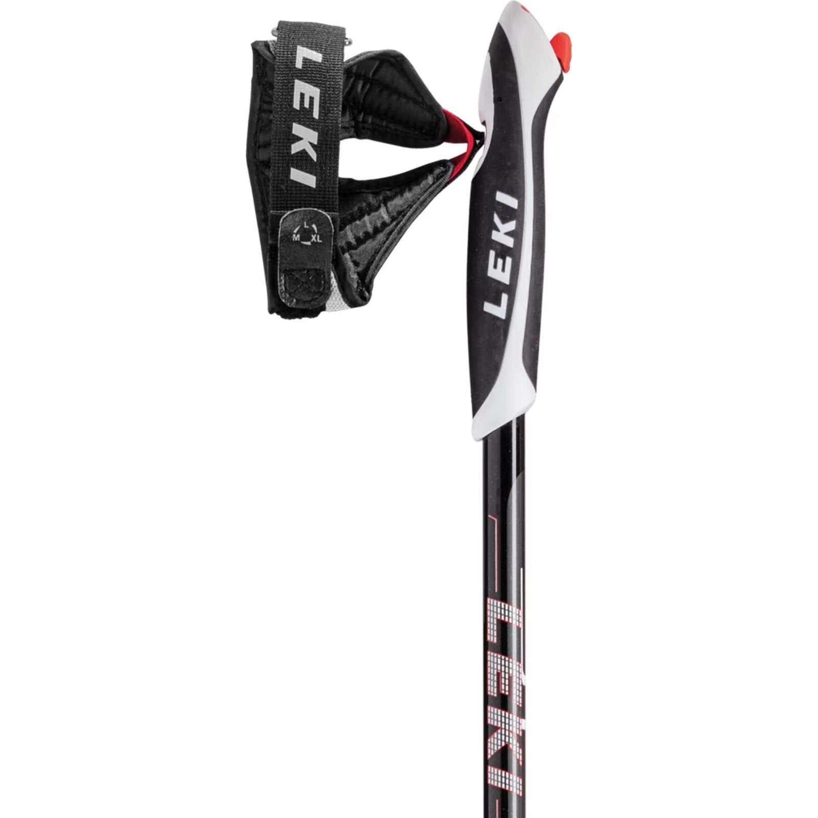 Leki Trekové palice Spin black/silvergray/white-2