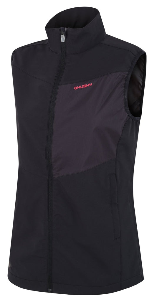 Husky Dámska softshell vesta Salien L black, M