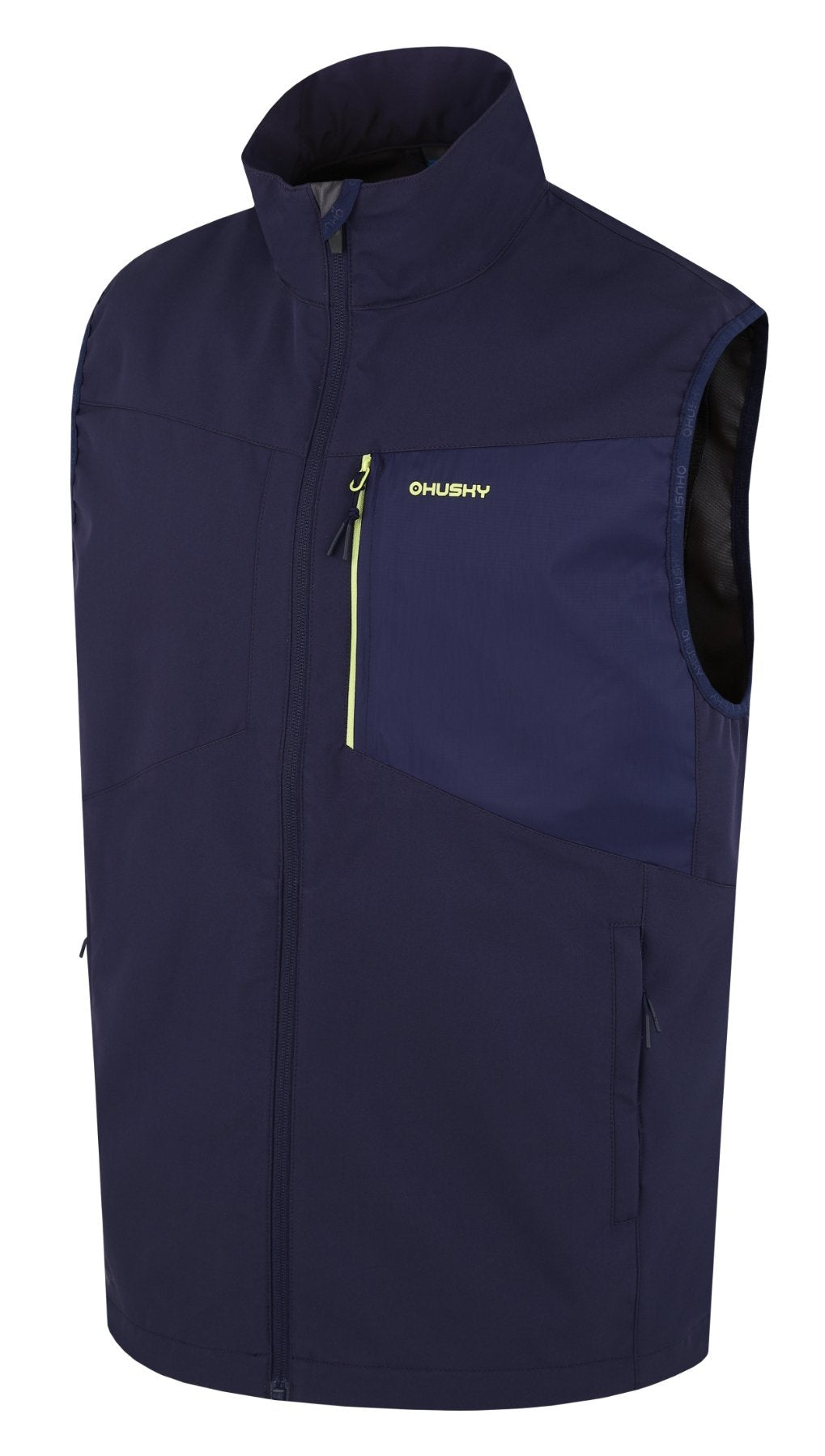 Husky Pánska softshell vesta Salien M bordo, XL-9