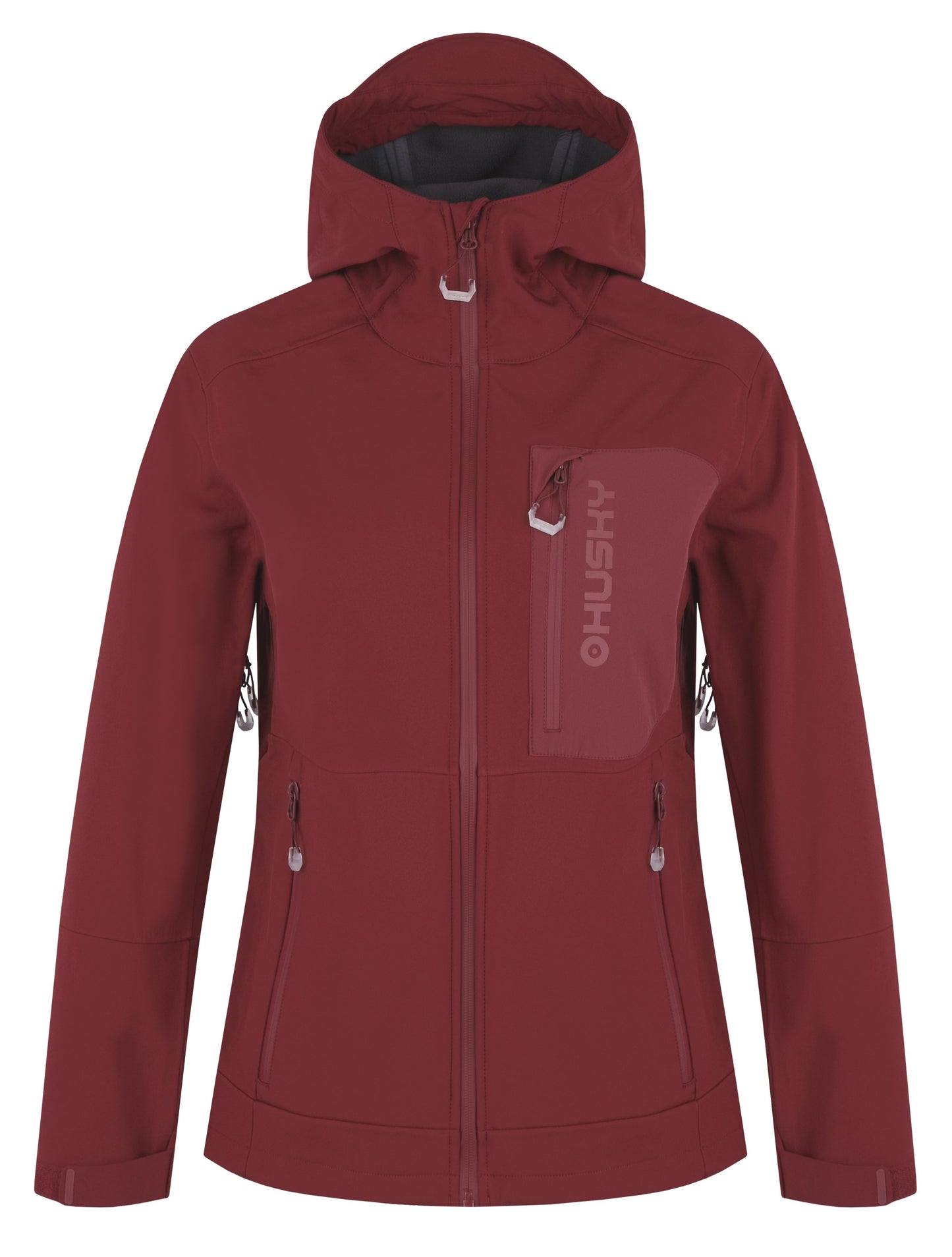 Husky Dámska softshell bunda Samai L bordo, XXL-2