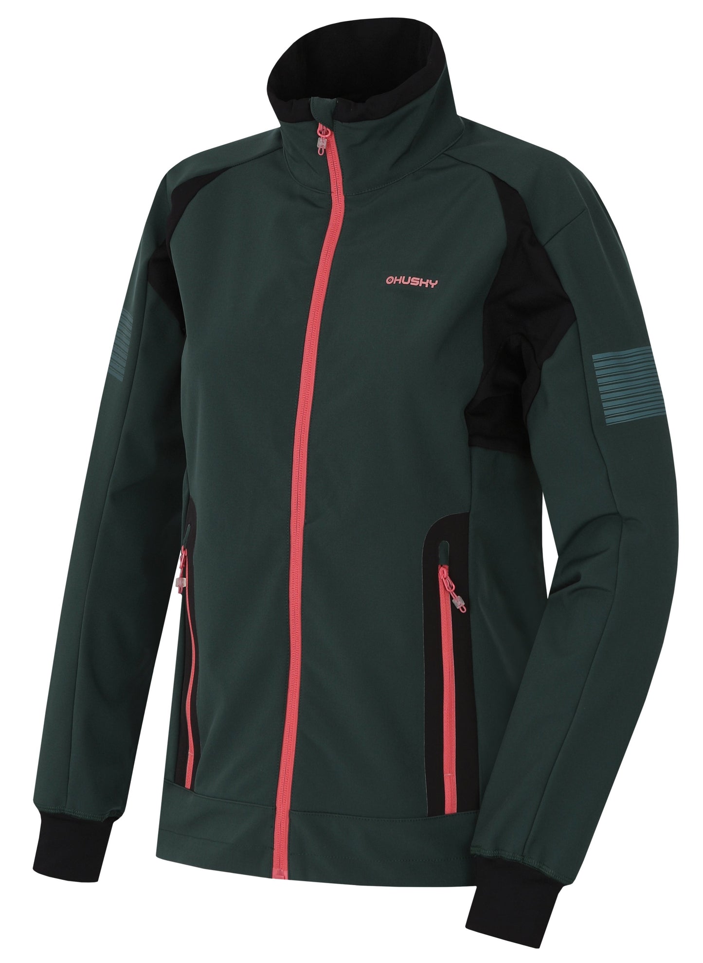 Husky Dámska softshell bunda Scooby L sv. tehlová, S-3