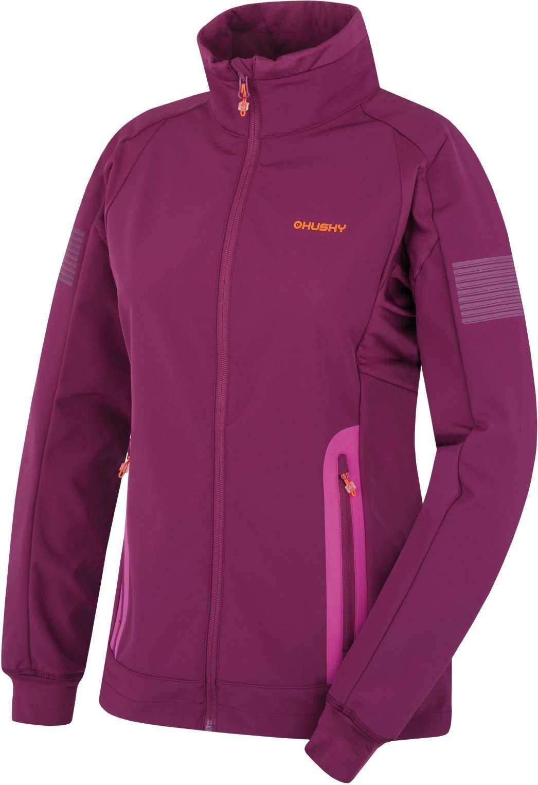 Husky Dámska softshell bunda Scooby L deep wine, M