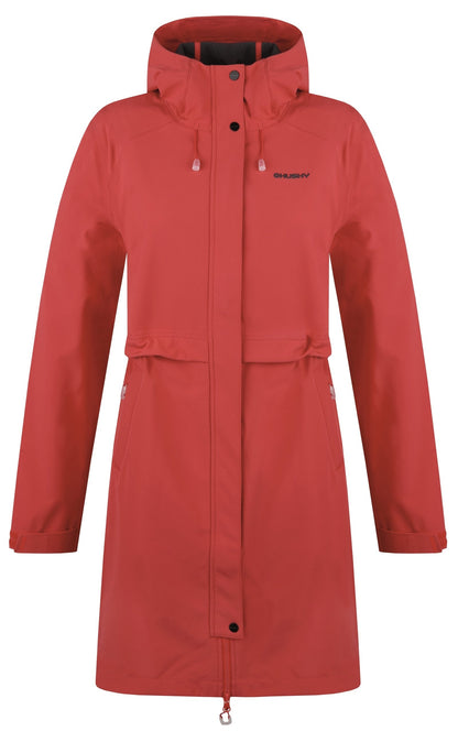 Husky Dámsky softshell kabát Sephie L red, L-2