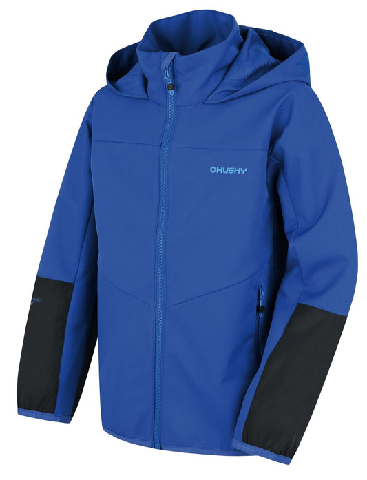 Husky Detská softshell bunda Sonny K blue, 134