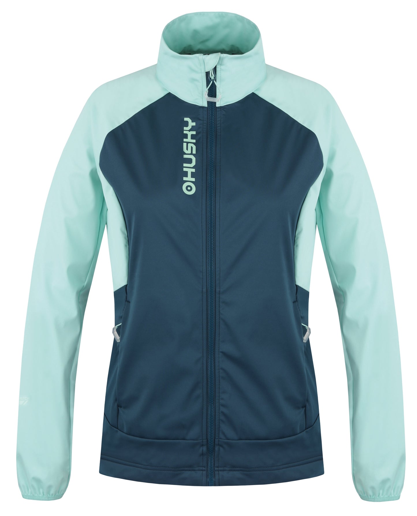 Husky Dámska softshell bunda Suli L mint/turquoise, M-2