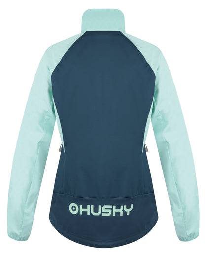 Husky Dámska softshell bunda Suli L mint/turquoise, M-1