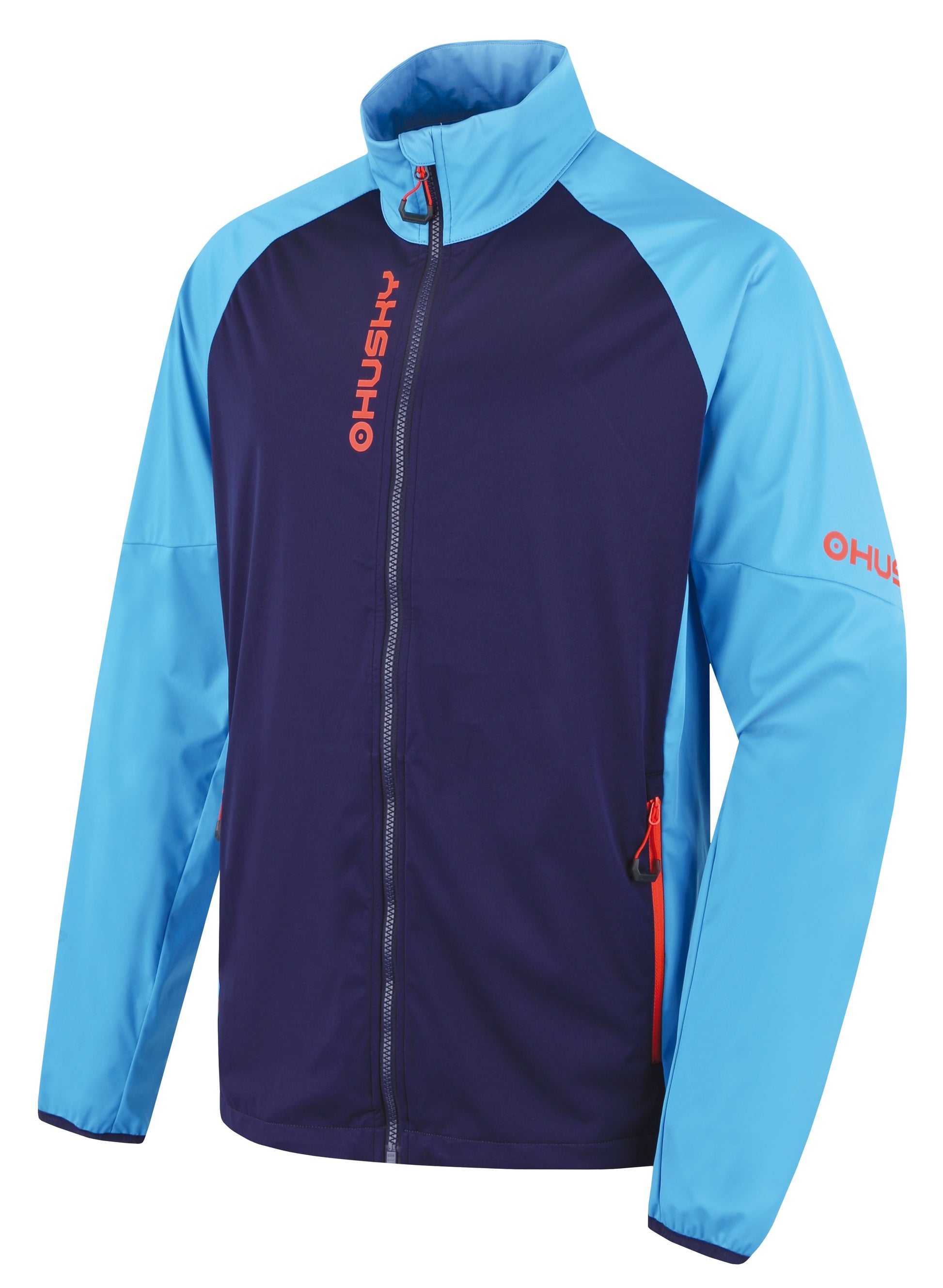 Husky Pánska softshell bunda Suli M turquoise/brown, L-6