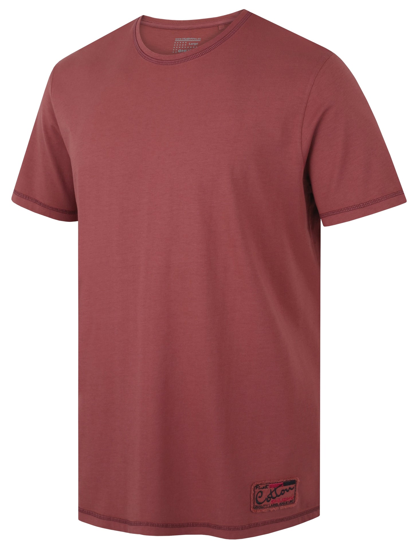 Husky Pánske bavlnené tričko Tee Base M dark bordo, M