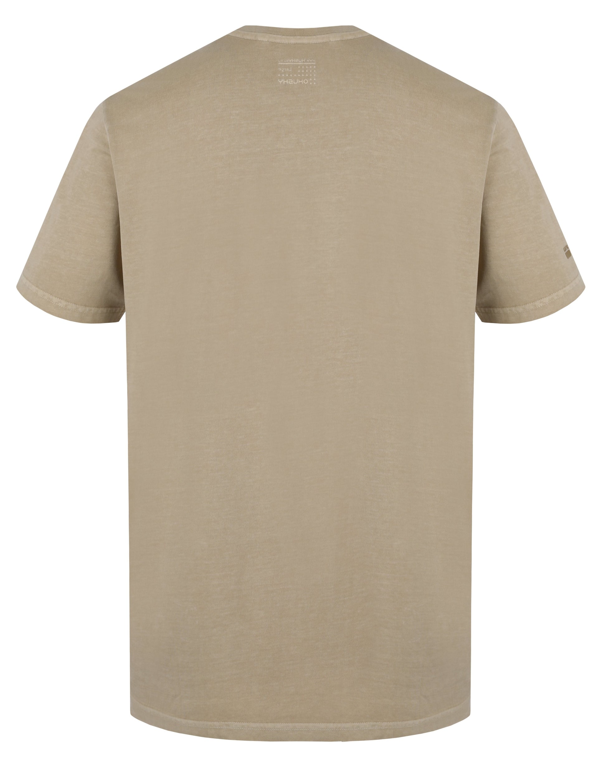 Husky Pánske bavlnené tričko Tee Lake M beige, XXL-1