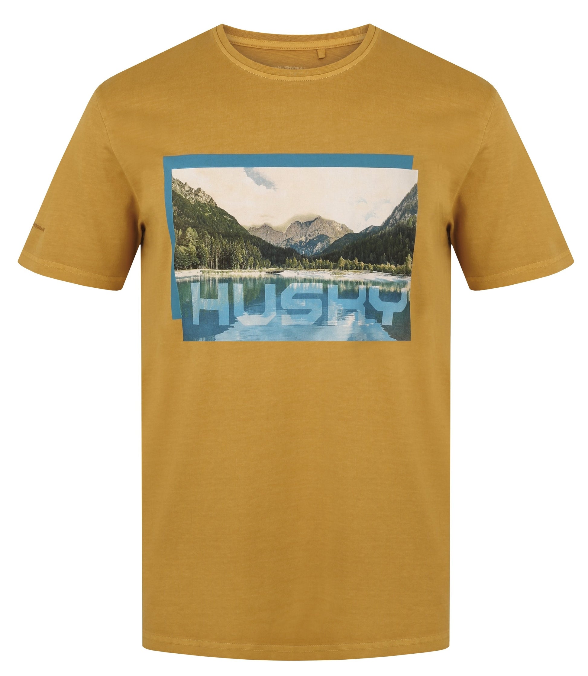 Husky Pánske bavlnené tričko Tee Lake M beige, XXL-8