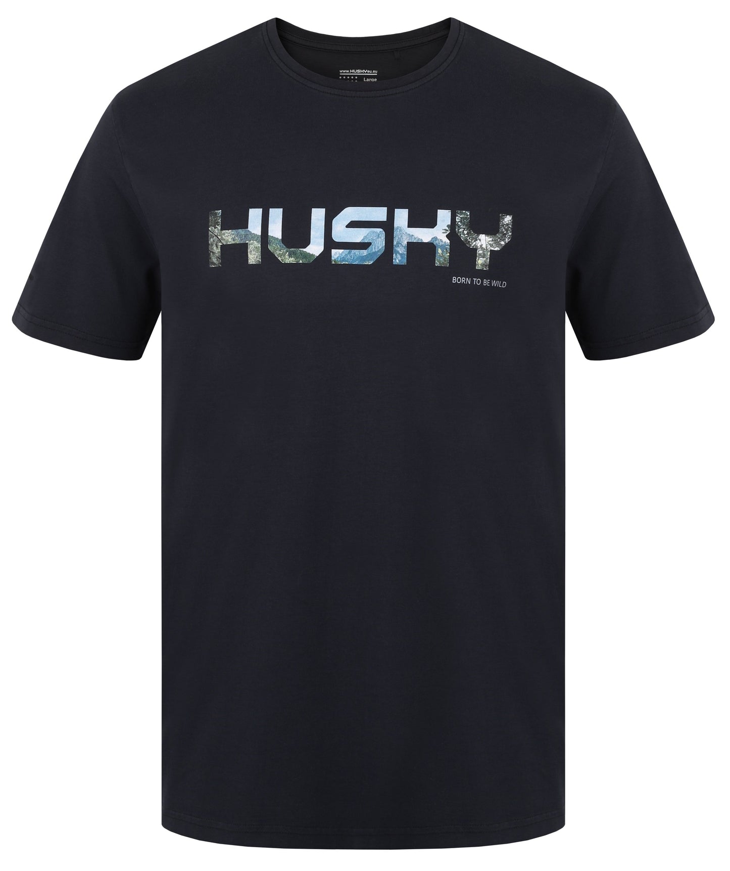 Husky Pánske bavlnené tričko Tee Wild M black, XXL-2