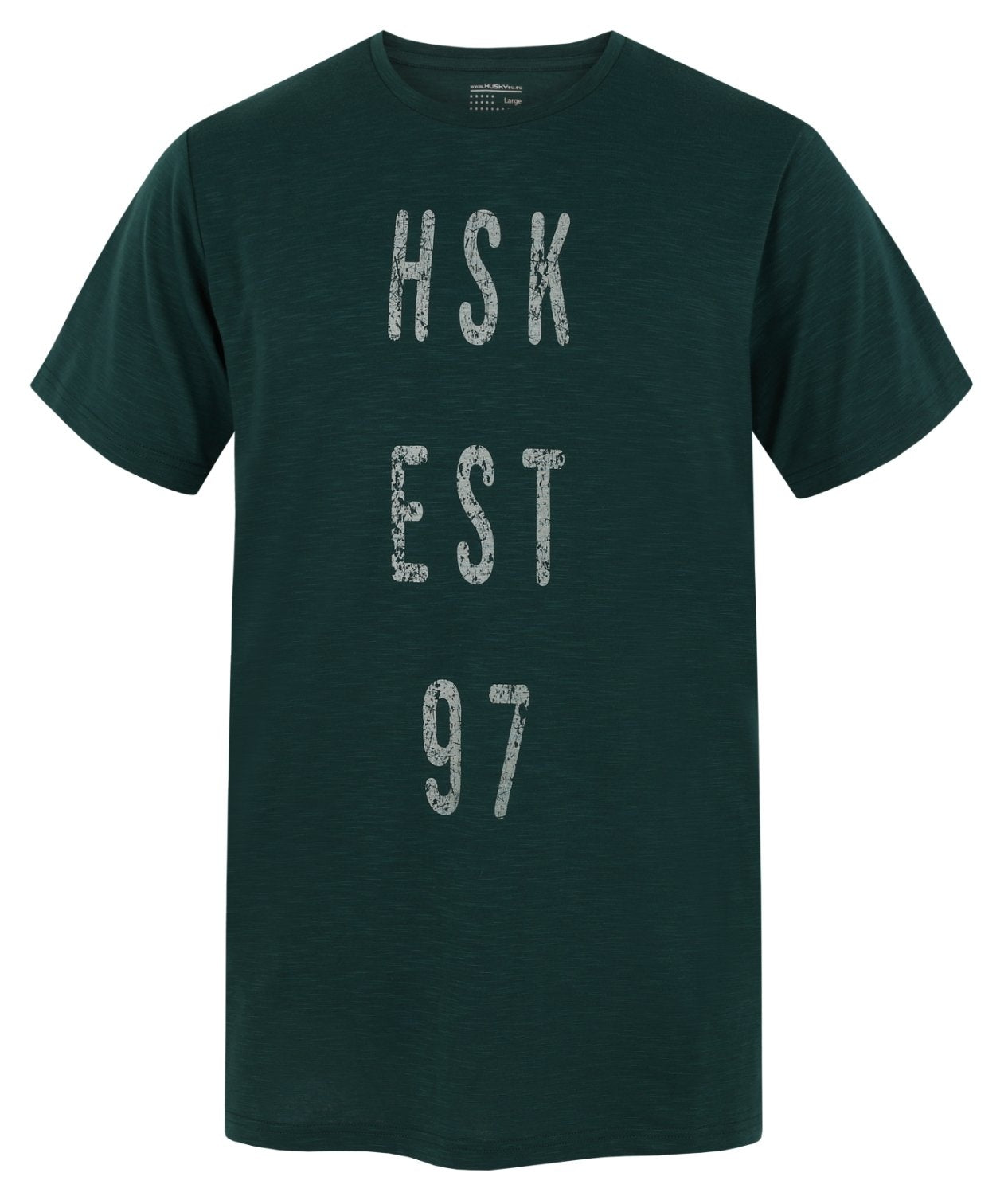 Husky Pánske funkčné tričko Tingl M dk. green, XXL-2