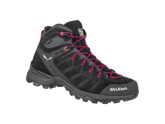 Salewa Dámske topánky ALP MATE MID WP Black Out/Virtual Pink, 42