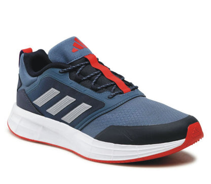 Adidas DURAMO Protect Wonder Steel/Halo Silver/Vivid Red - Pánska bežecká obuv UK - 11-1