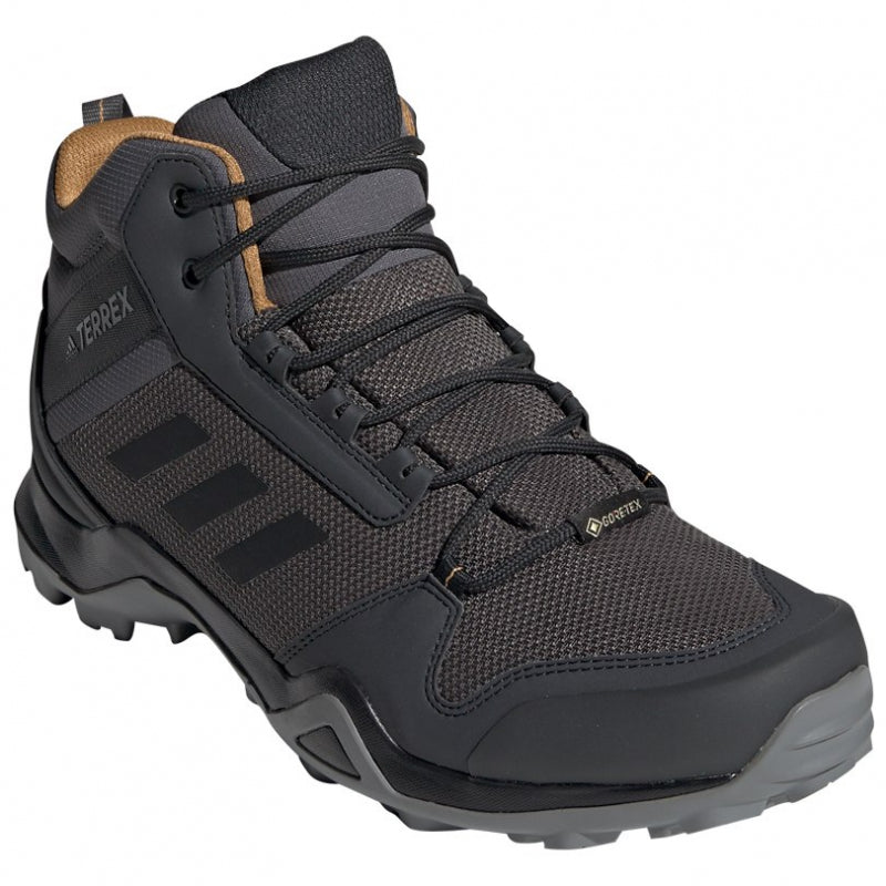 ADIDAS TERREX AX3 MID GTX šedá - Pánska turistická obuv UK - 8,5-2