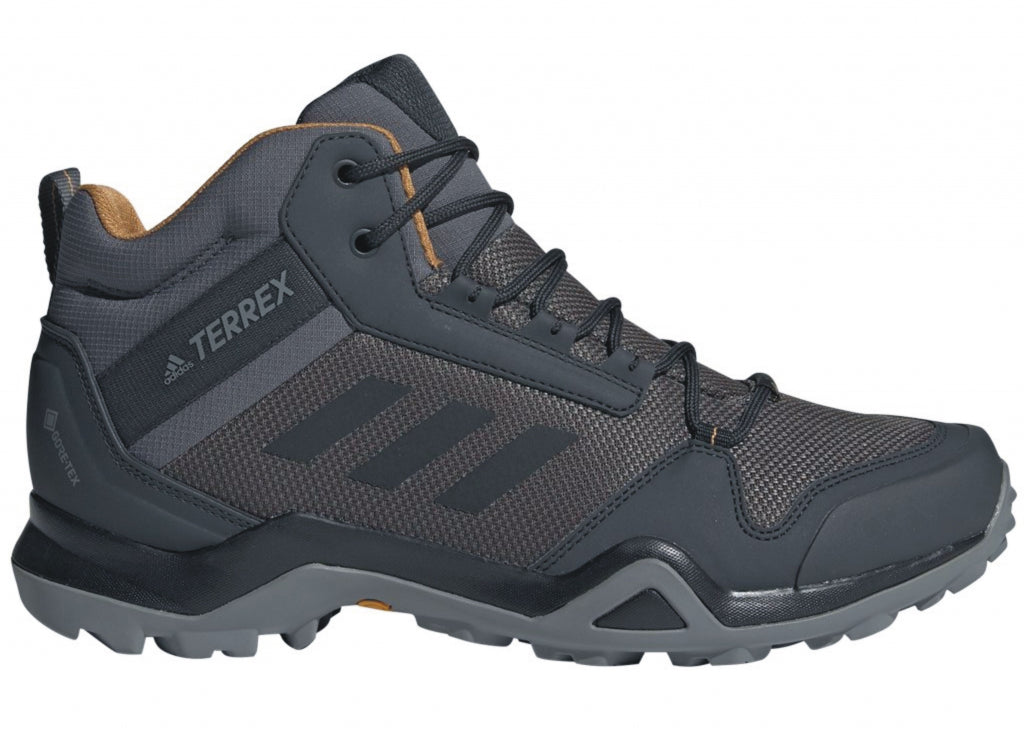 ADIDAS TERREX AX3 MID GTX šedá - Pánska turistická obuv UK - 8,5-0