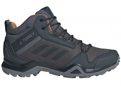 ADIDAS TERREX AX3 MID GTX šedá - Pánska turistická obuv UK - 8,5-0