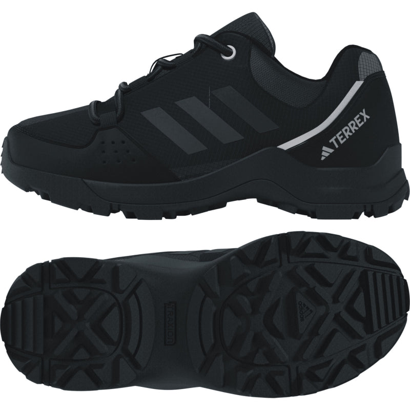 Adidas TERREX HYPERHIKER LOW K Cblack/Cblack/White - ľahká turistická obuv UK - 6,5-2