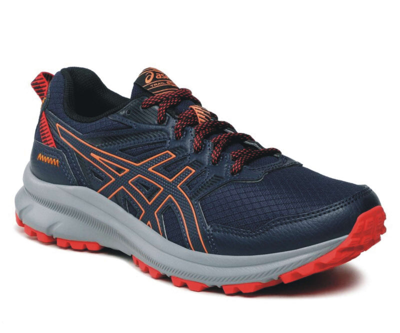 Asics Trail Scout 2 1011B181 Midnight/Sun Peach 404 - pánska trail bežecká obuv UK - 11-4