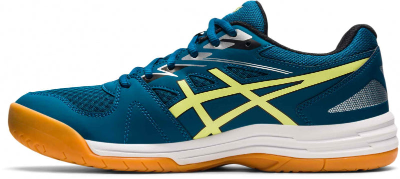 ASICS UPCOURT 4 halová pánska obuv - modro / žltá UK - 10,5-7