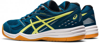 ASICS UPCOURT 4 halová pánska obuv - modro / žltá UK - 10,5-5