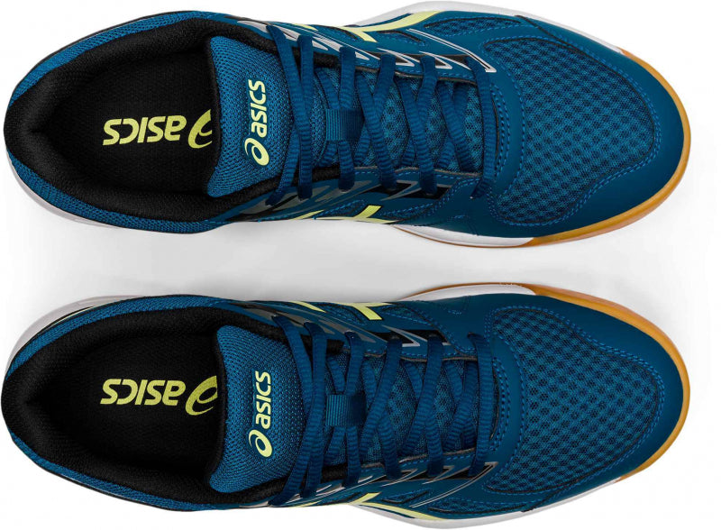 ASICS UPCOURT 4 halová pánska obuv - modro / žltá UK - 10,5-2