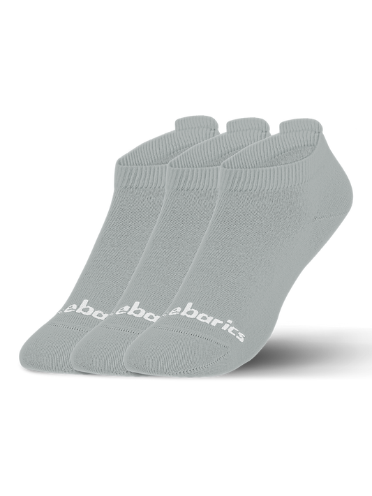 Barebarics - Barefoot Ponožky - Low-cut - Grey - 3 pack