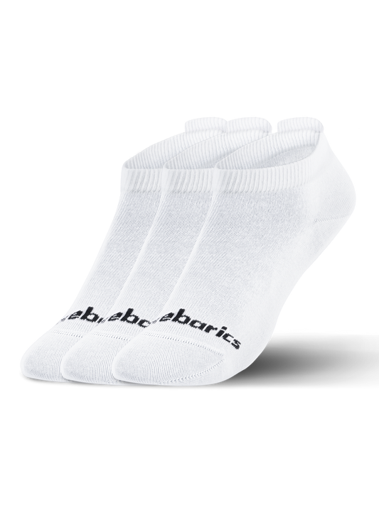 Barebarics - Barefoot Ponožky - Low-cut - White - 3 pack