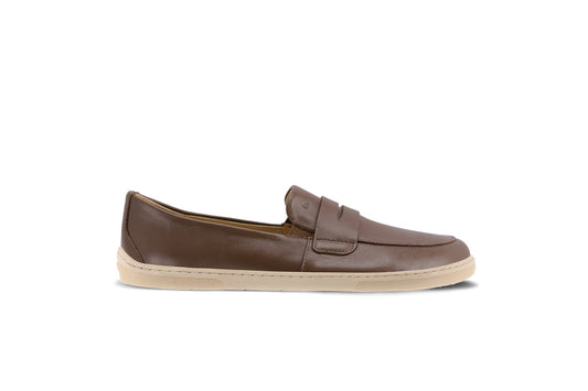 Barefoot mokasíny Be Lenka Buena - Dark Brown & Beige