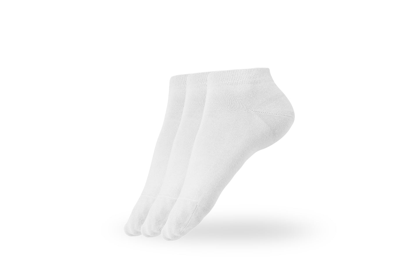 Barefoot ponožky - Low-cut - Essentials - White - 3 pack