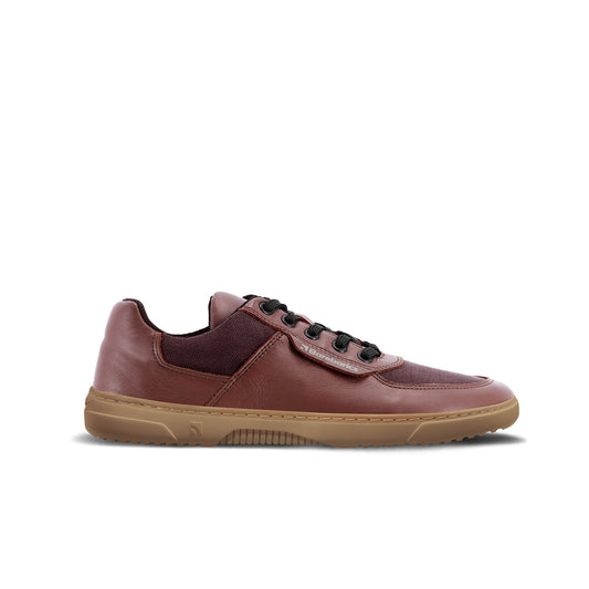 Barefoot tenisky Barebarics Bravo - Maroon Brown