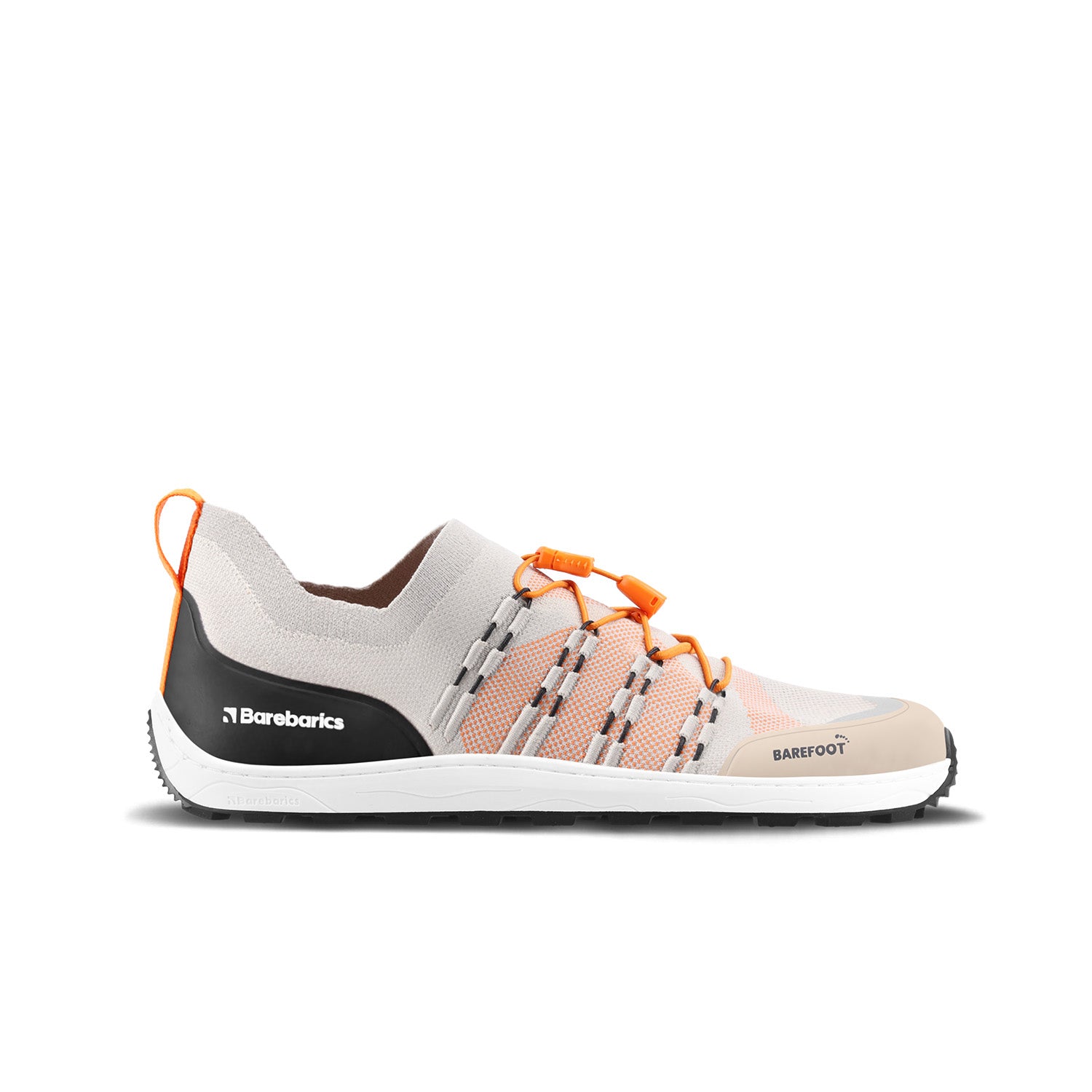 Barefoot tenisky Barebarics Voyager - Beige & White