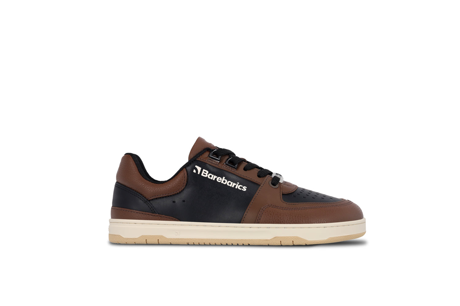 Barefoot tenisky Barebarics Wave - Black & Dark Brown