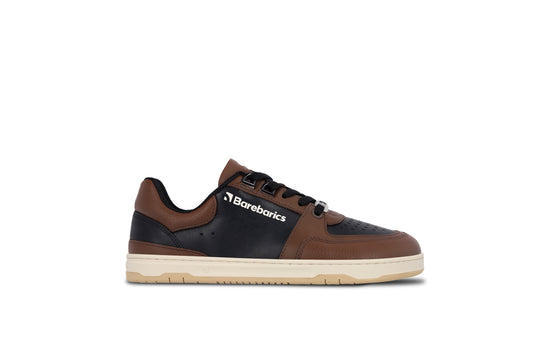 Barefoot tenisky Barebarics Wave - Black & Dark Brown