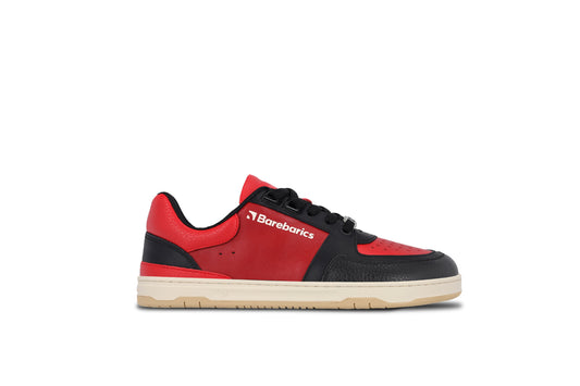 Barefoot tenisky Barebarics Wave - Black & Red