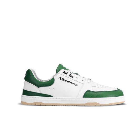 Barefoot tenisky Barebarics Wave - White & Dark Green