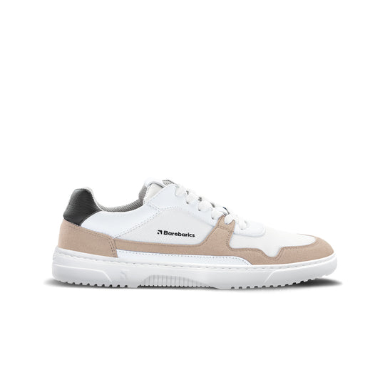 Barefoot tenisky Barebarics Zing - White & Beige