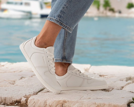 Barefoot tenisky Be Lenka Echo - All White