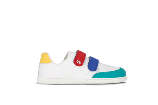 Detské barefoot tenisky Be Lenka Energise Kids - White & Multicolour
