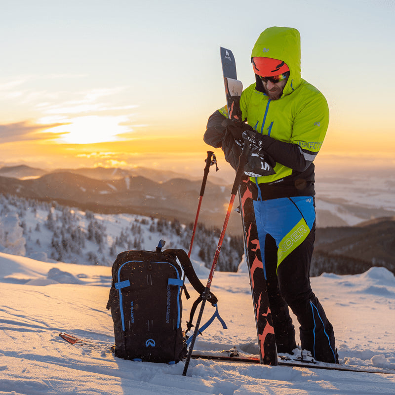 BP-1106SKP technický skialpinistický batoh 30 l SILVRETTA-12