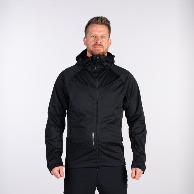 BU-52008OR men's outdoor softshell jacket 3L-1