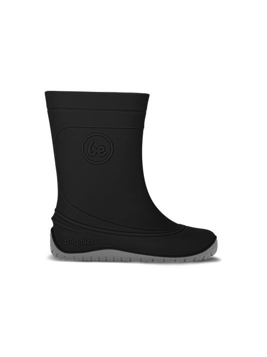 Detské barefoot gumáky Be Lenka Pudds - Black