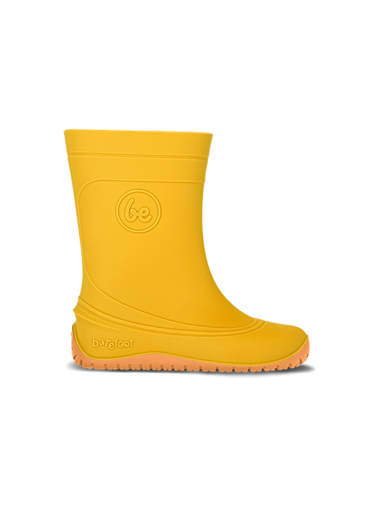 Detské barefoot gumáky Be Lenka Pudds - Yellow