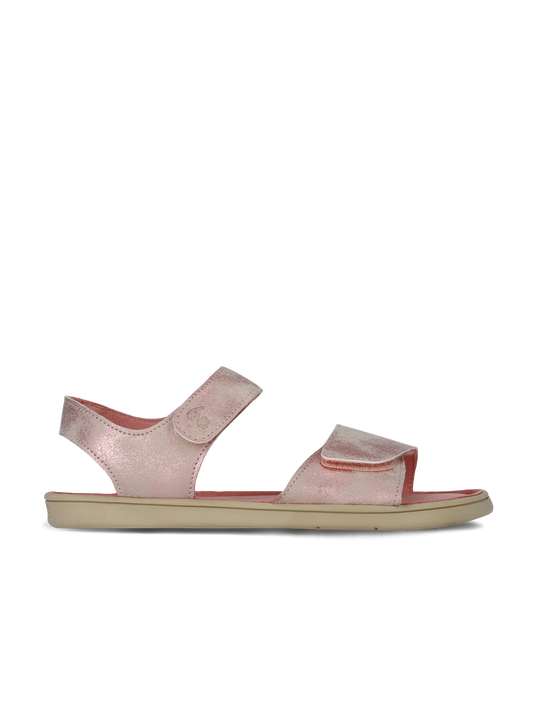 Detské barefoot sandále Be Lenka Miami Kids - Coral Sparkle