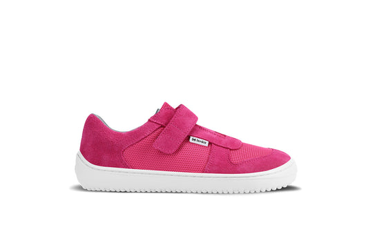 Detské barefoot tenisky Be Lenka Joy - Dark Pink & White