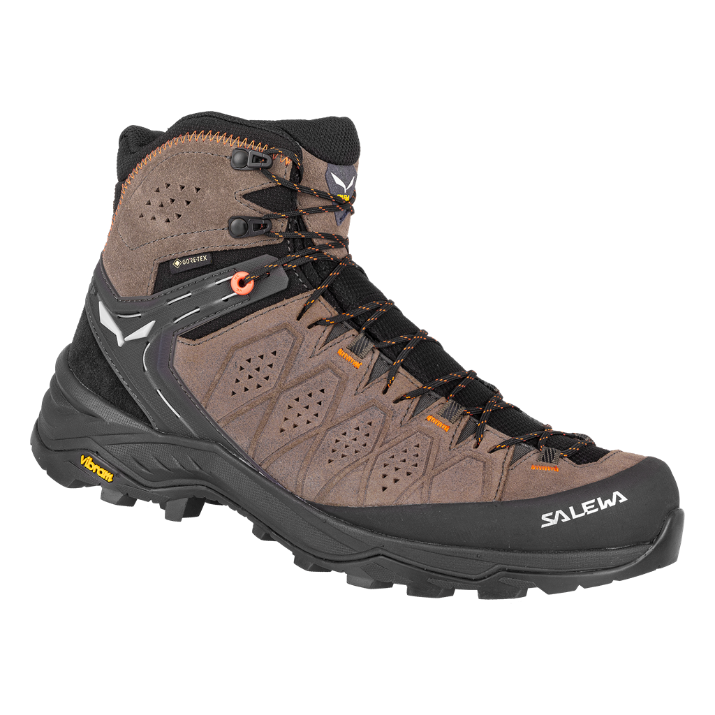 Salewa Pánske topánky Alp trainer 2 mid GTX Black/Black, EU 44 ½-3