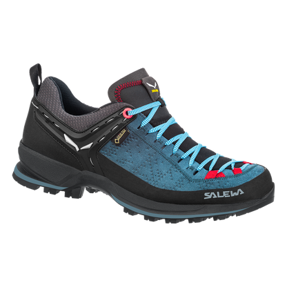 Salewa Dámske trekové topánky Mtn trainer 2 GTX Dark Denim/Fluo Coral, EU 42 ½