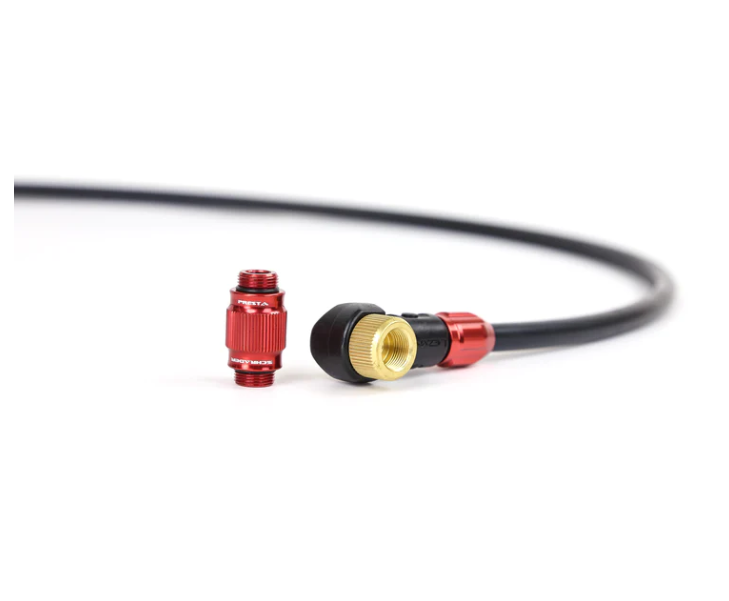 LEZYNE Hadička ABS1 PRO BRAIDED na stojace pumpy-2